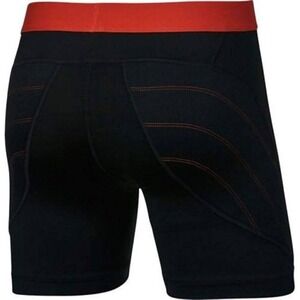 Nike Pro Sliding Dri Fit Womens Black Rust Compression Shorts Sz M‎ Gym